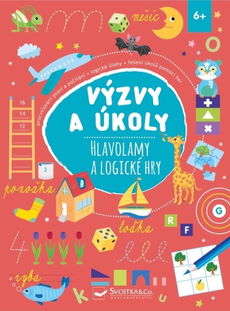 Levně Výzvy a úkoly Hlavolamy a logické hry 6+ - kolektiv autorů