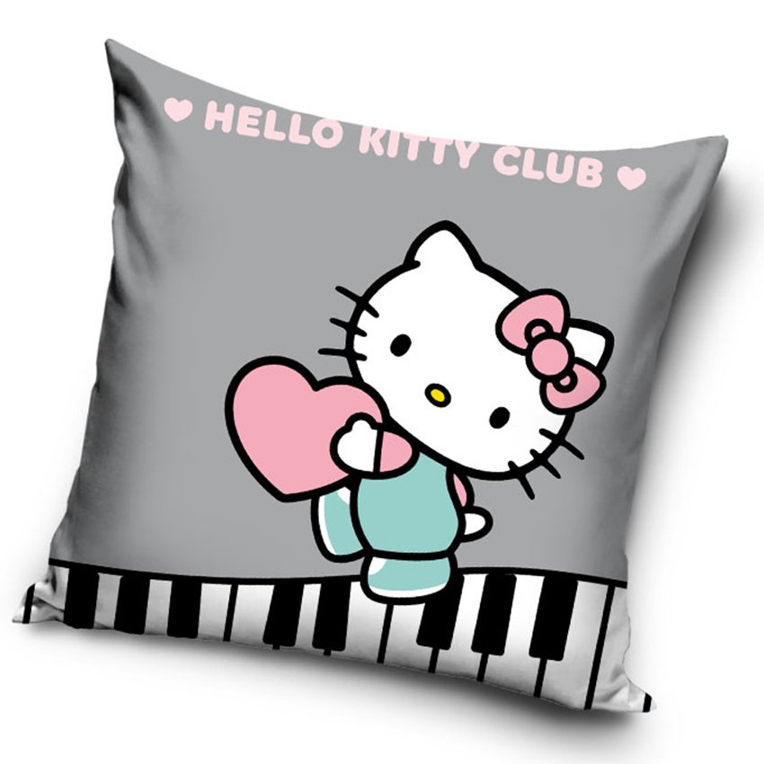 Levně Povlak na polštářek Hello Kitty Love Piano