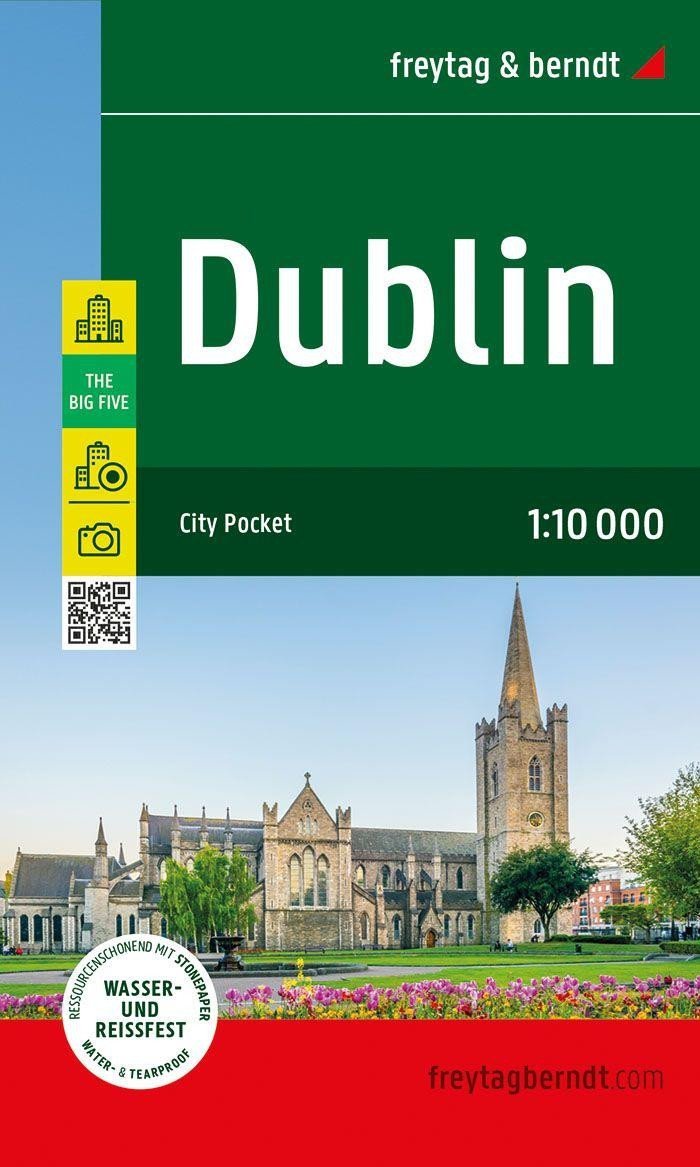 Dublin 1:10 000 / mapa města