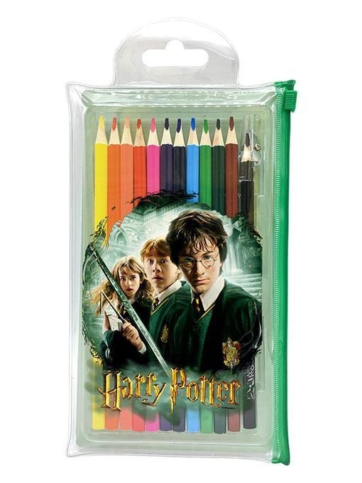 Levně Harry Potter - Pastelky v PVC kapse