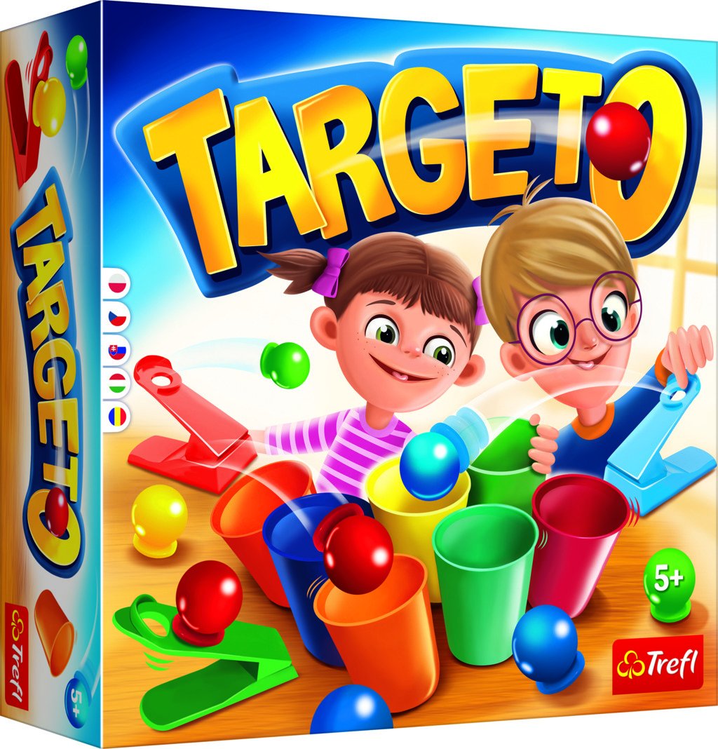 Levně Targeto společenská hra v krabici 26x26x8cm - Tommy tub