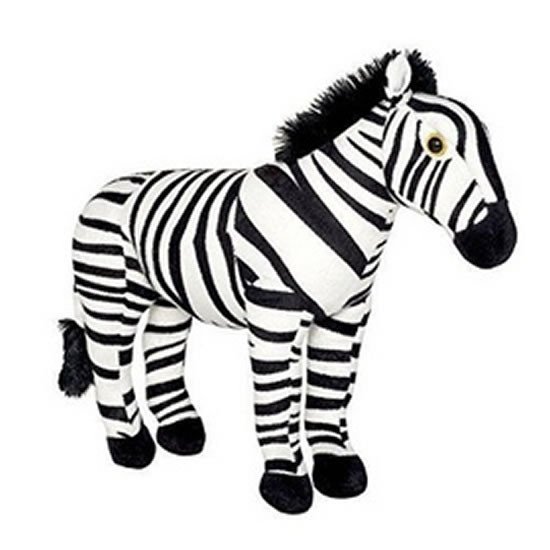 Levně Plyšová zebra 30 cm