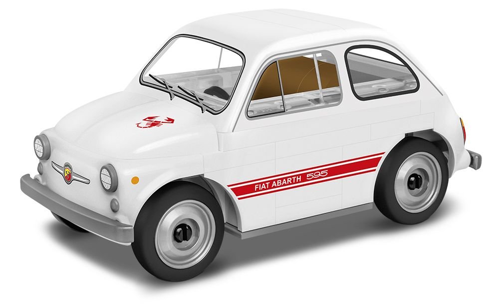 Levně Stavebnice COBI Fiat 500 Abarth 595, 1:35, 70 kostek