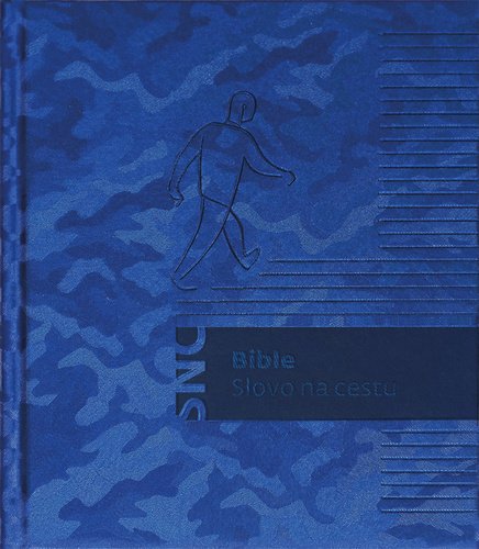 Levně Bible poznámková (modrá)