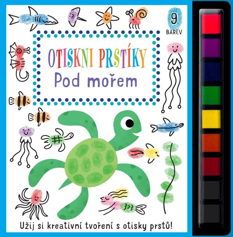 Levně Pod mořem - Otiskni prstíky - Elizabeth Golding