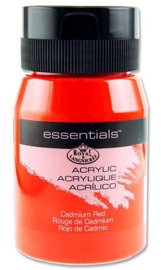 Levně Royal &amp; Langnickel Akrylová barva 500ml CADMIUM RED