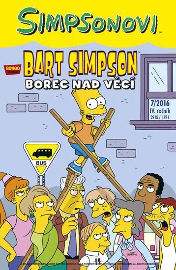 Levně Simpsonovi - Bart Simpson 7/2016 - Borec nad věcí - Matthew Abram Groening