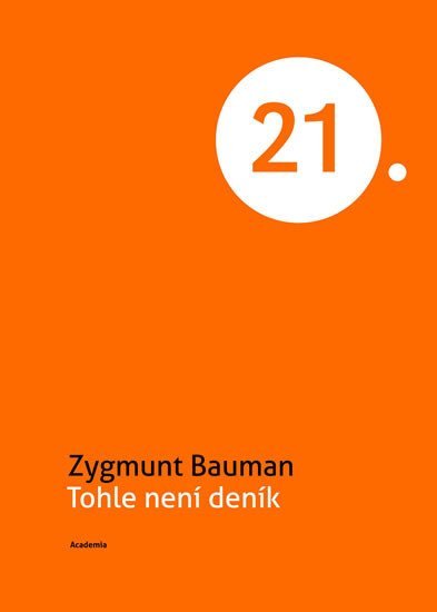 Levně Tohle není deník - Zygmunt Bauman
