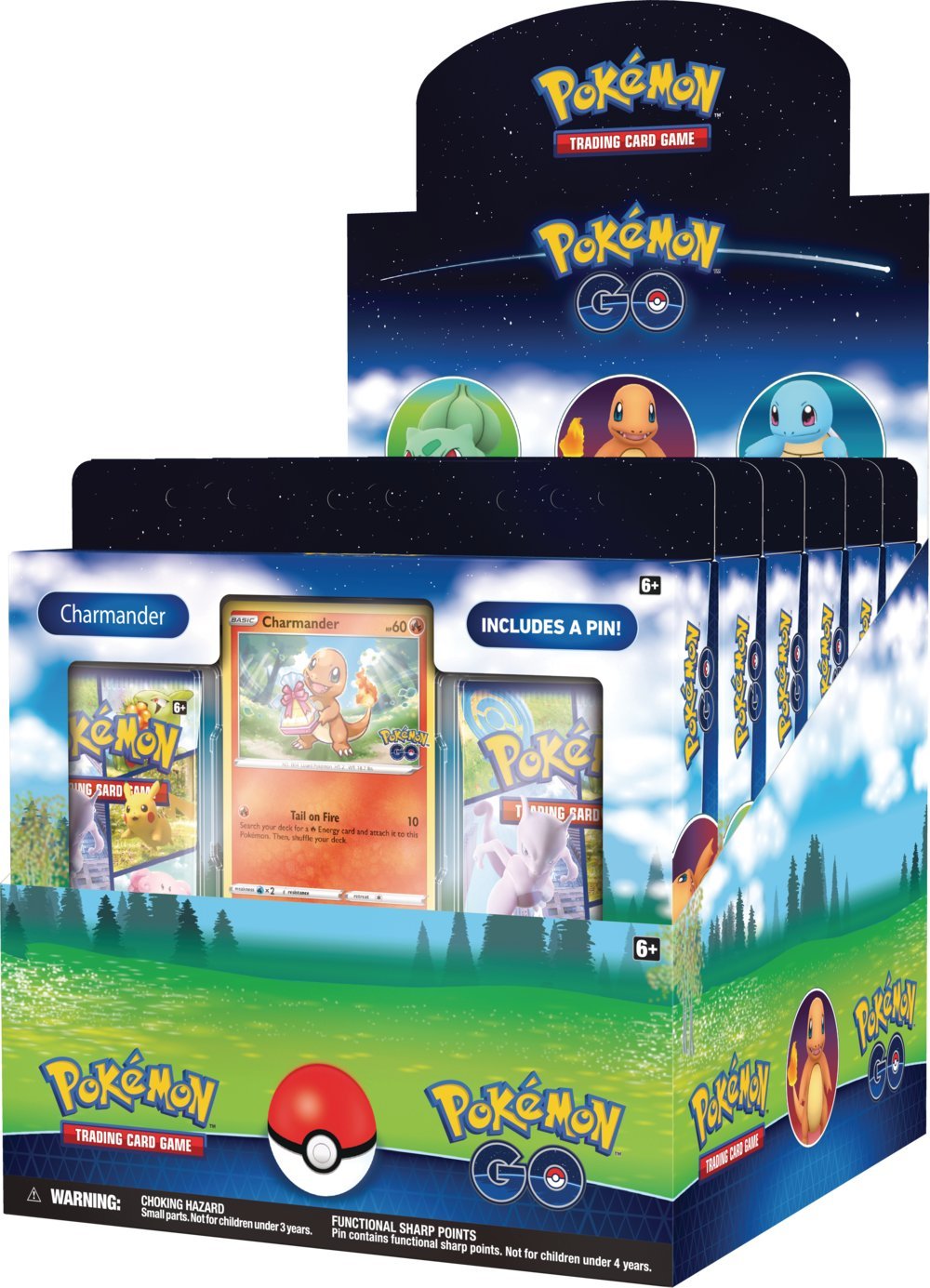 Levně Pokémon TCG: Pokémon GO - Pin Box