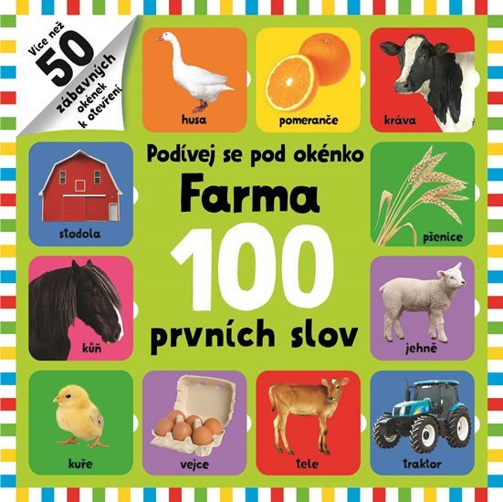 Levně Farma 100 prvních slov - Podívej se pod okénko