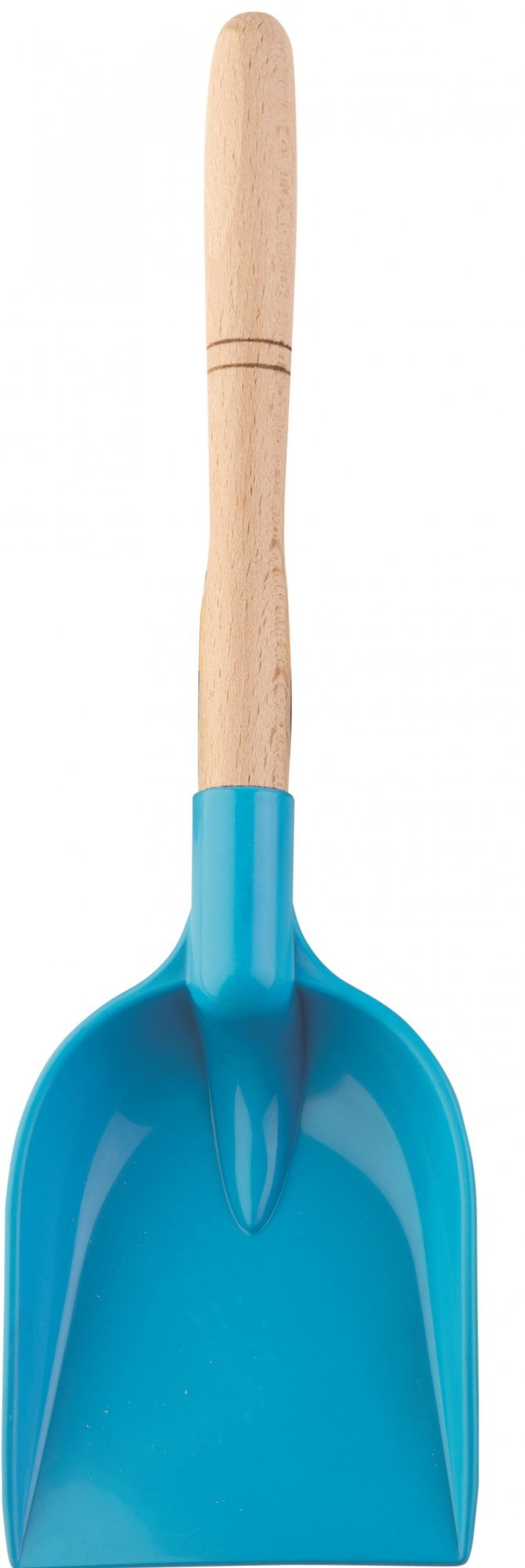 Levně Androni Lopata s dřevěnou násadou - délka 34 cm, modrá
