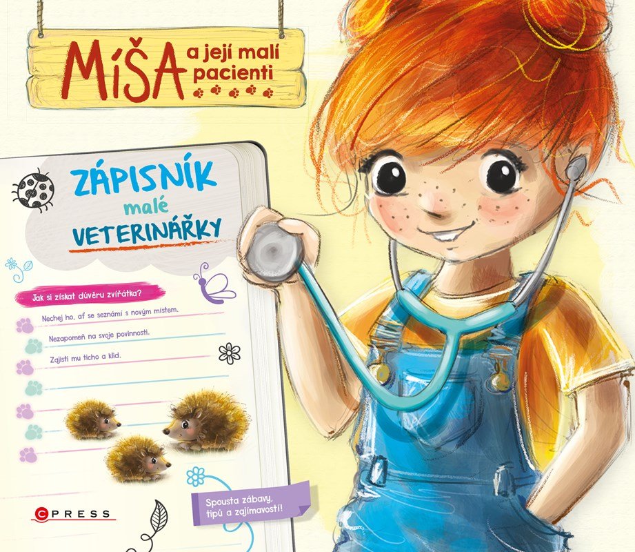 Míša a její malí pacienti: Zápisník malé veterinářky - Aniela Cholewińska-Szkoliková