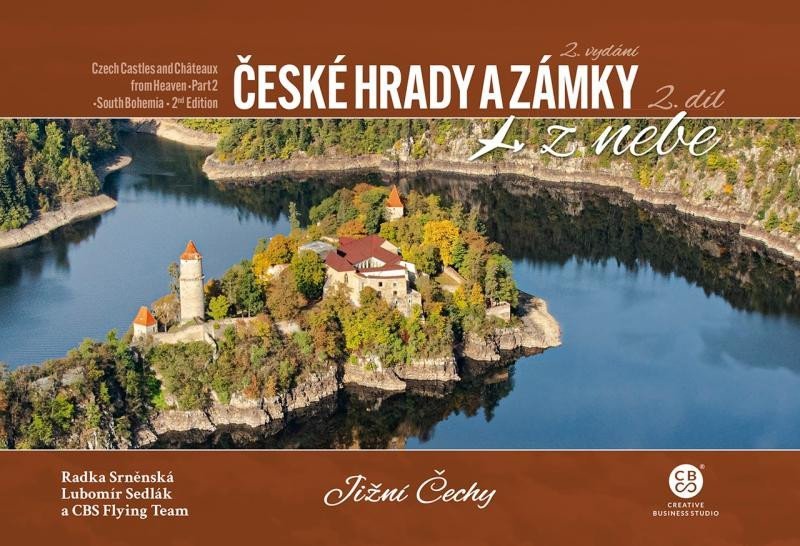 Levně České hrady a zámky z nebe 2. Jižní Čechy, 2. vydání - Radka Srněnská