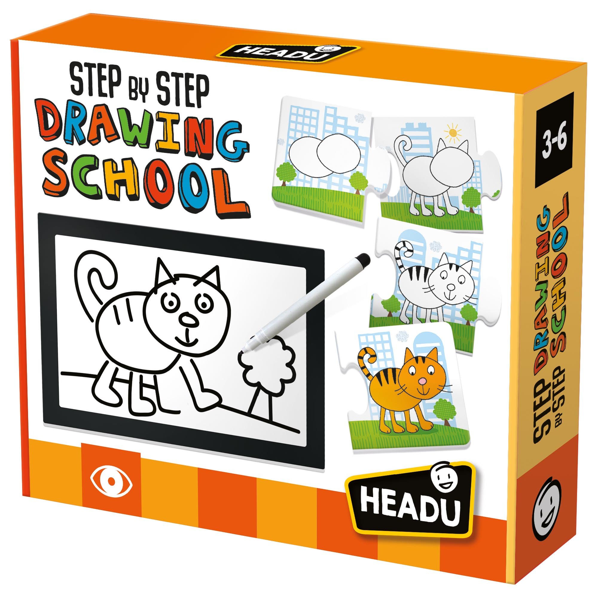 HEADU EN: Krok za krokem - Škola kreslení