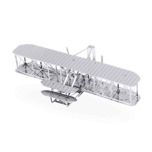 Levně Metal Earth 3D kovový model Wright Airplane /Dvojplošník bratří Wrigtů