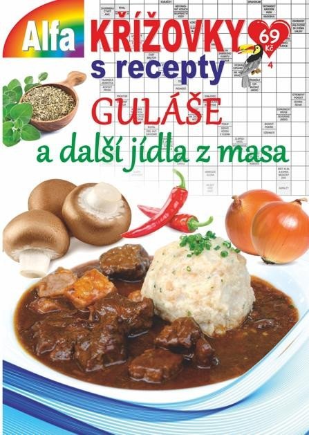 Levně Křížovky s recepty 4/2021 - Guláše a jídla z masa