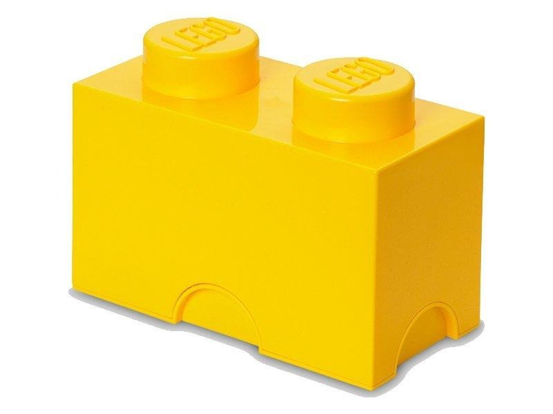 Levně Úložný box LEGO 2 - žlutý