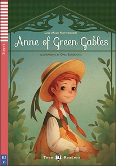 Teen ELI Readers 1/A1: Anne of Green Gables+CD - Lucy Maud Montgomery