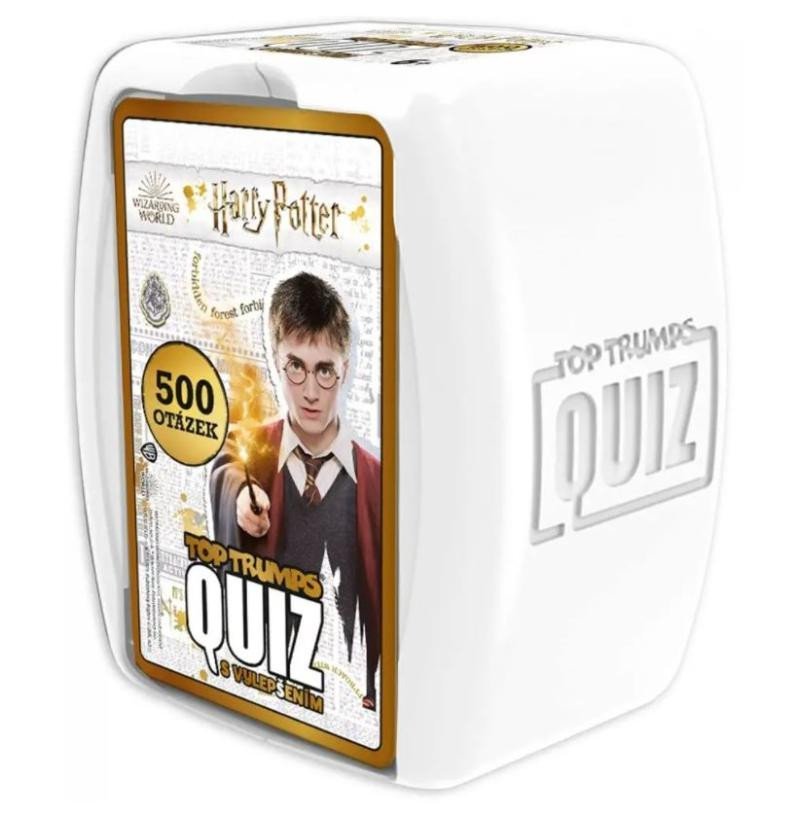 TOP TRUMPS QUIZ Harry Potter CZ - kvízová karetní hra - Alltoys