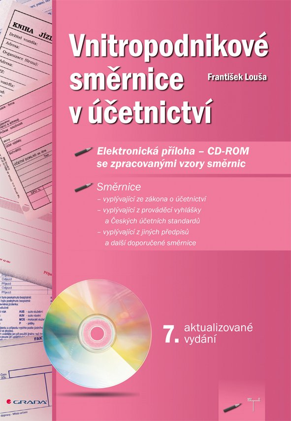 Levně Vnitropodnikové směrnice v účetnictví + CD, 7. vydání - František Louša
