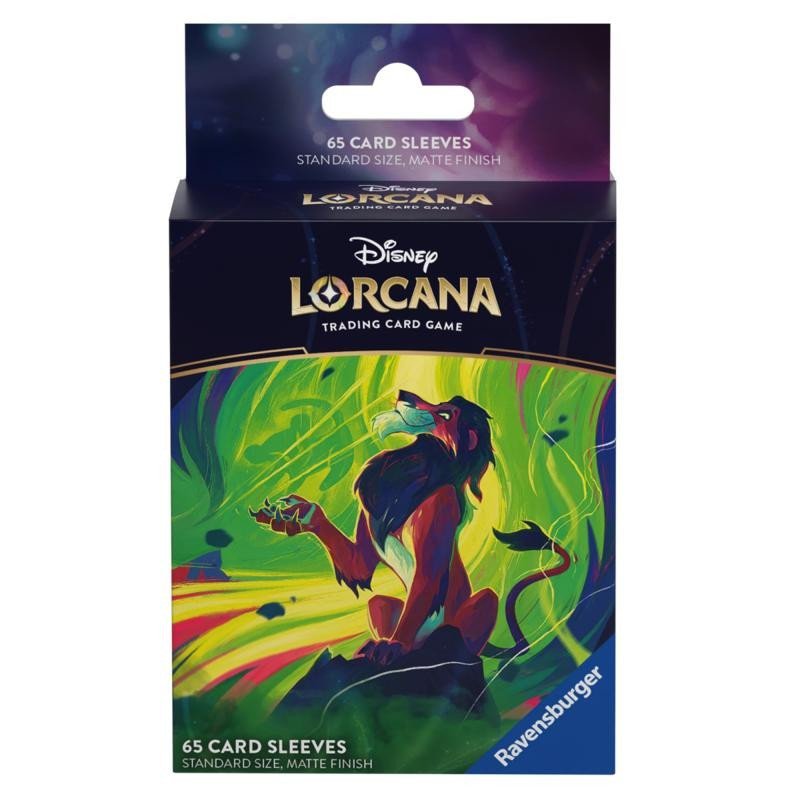 Levně Disney Lorcana: Azurite Sea - Card Sleeves Scar