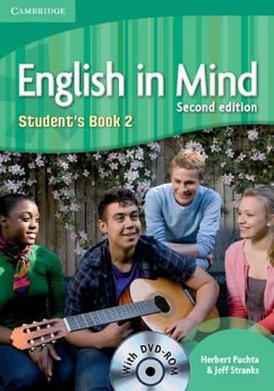 Levně English in Mind Level 2 Students Book with DVD-ROM - Herbert Puchta