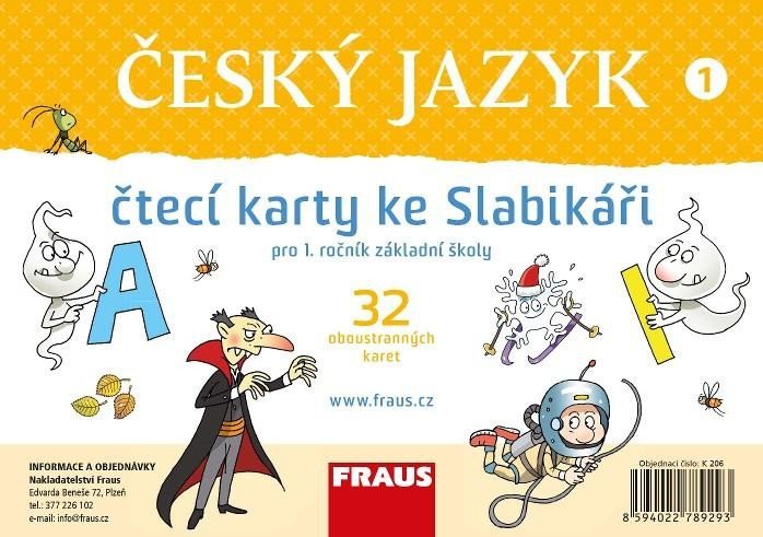 Levně Český jazyk 1 pro ZŠ - Čtecí karty ke Slabikáři / nová generace