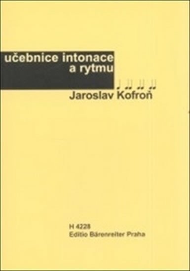 Levně Učebnice intonace a rytmu - Jaroslav Kofroň