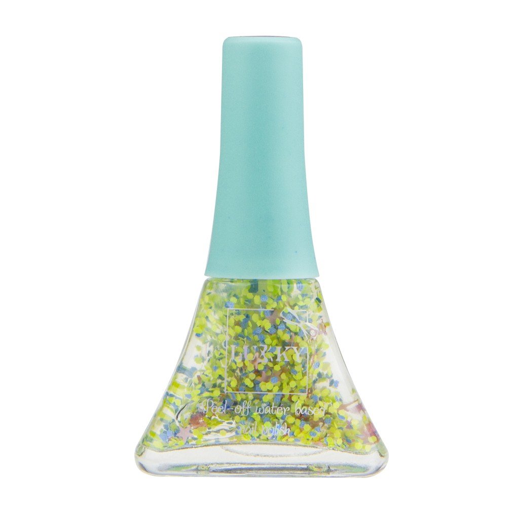 Product detail of Lukky slupovací lak na nehty – modro-zlatá mix s hvězdičkami - EPEE