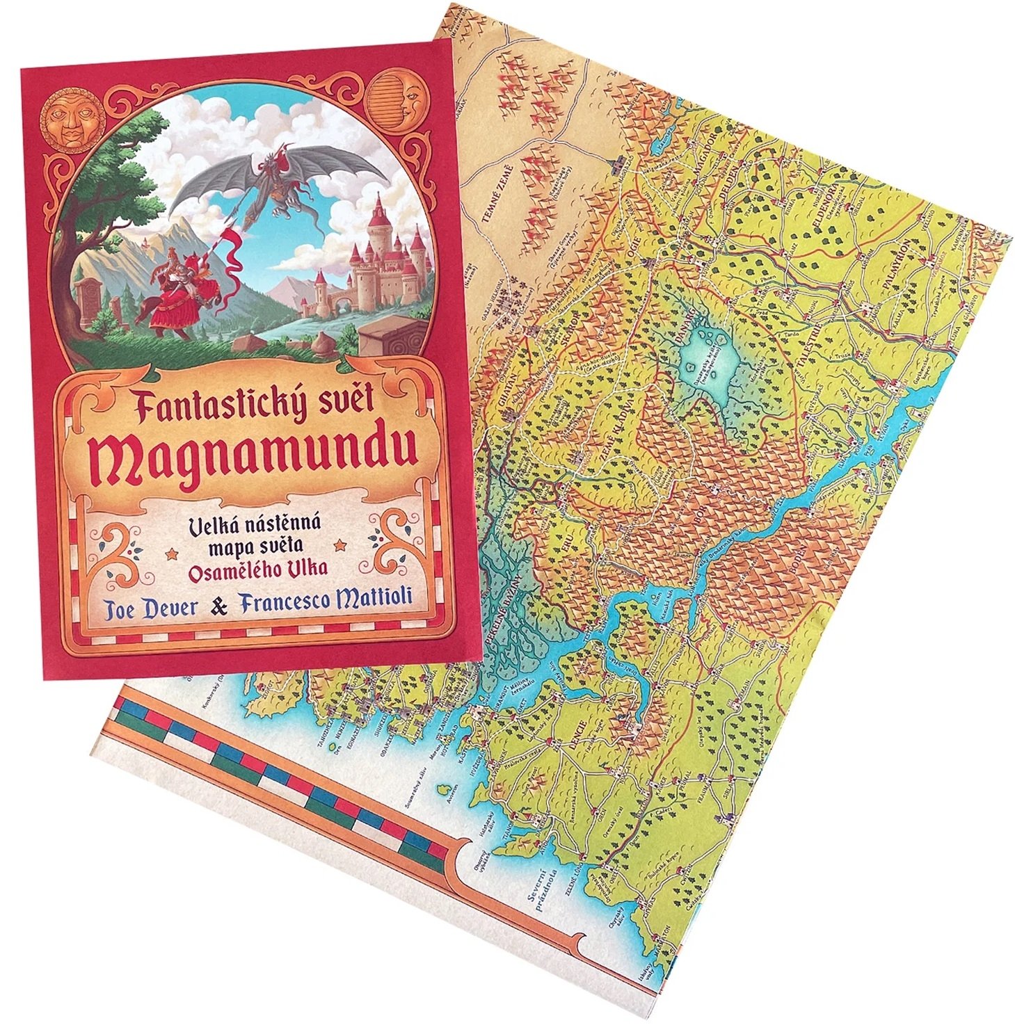 Fantastický svět Magnamundu (mapa) - Joe Dever