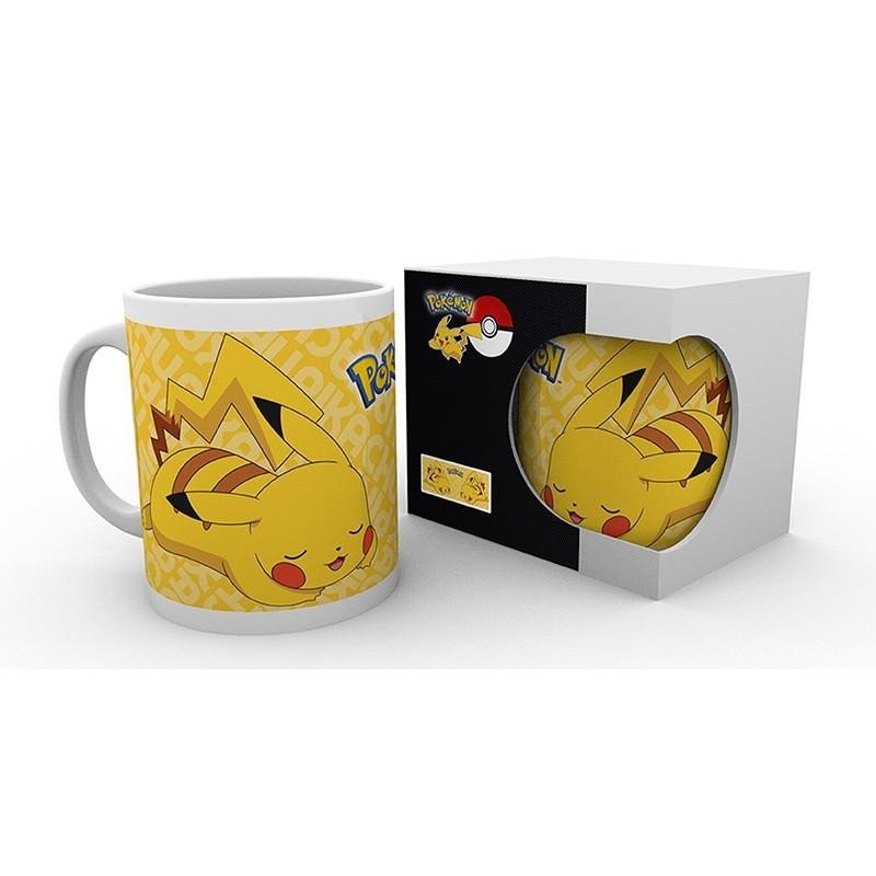 Levně Pokémon keramický hrnek - Spící Pikachu (objem 320 ml)