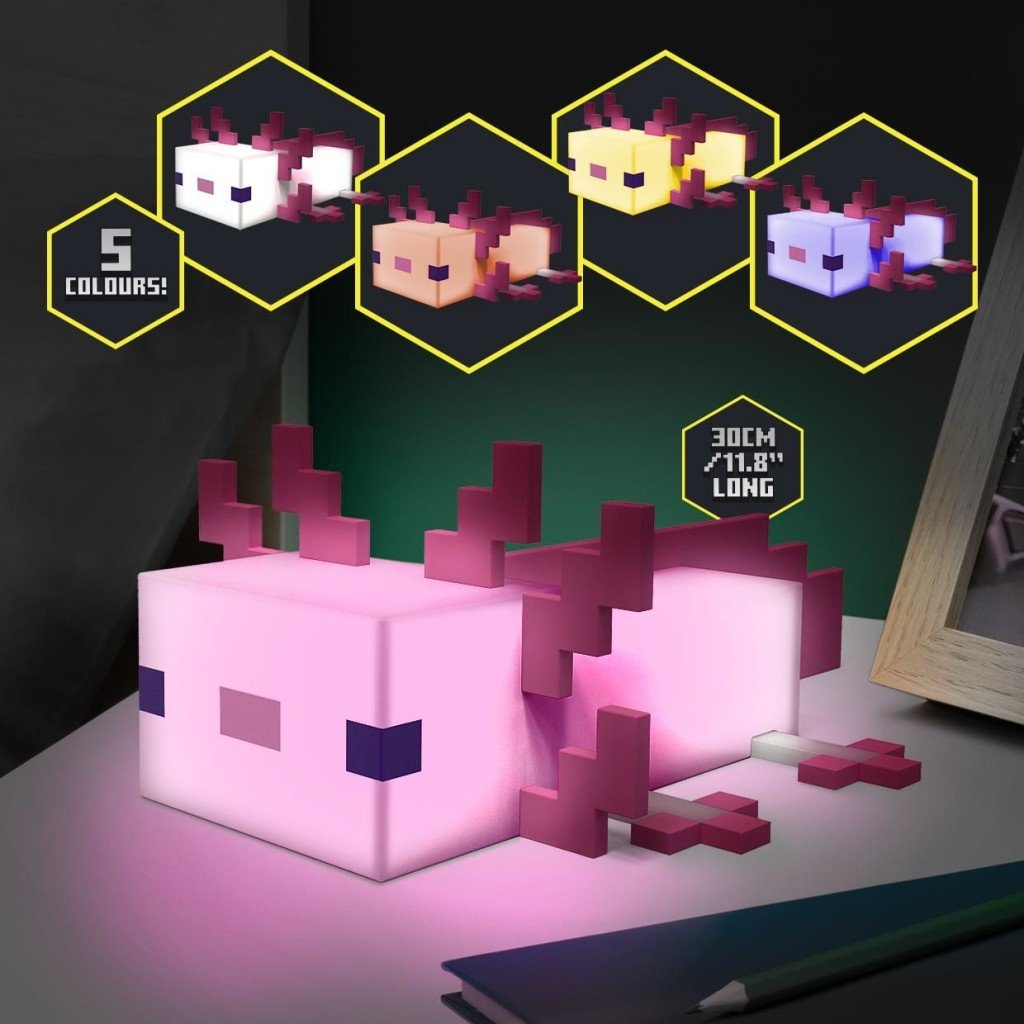 Levně Minecraft Světlo - Axolotl - EPEE Merch - Paladone