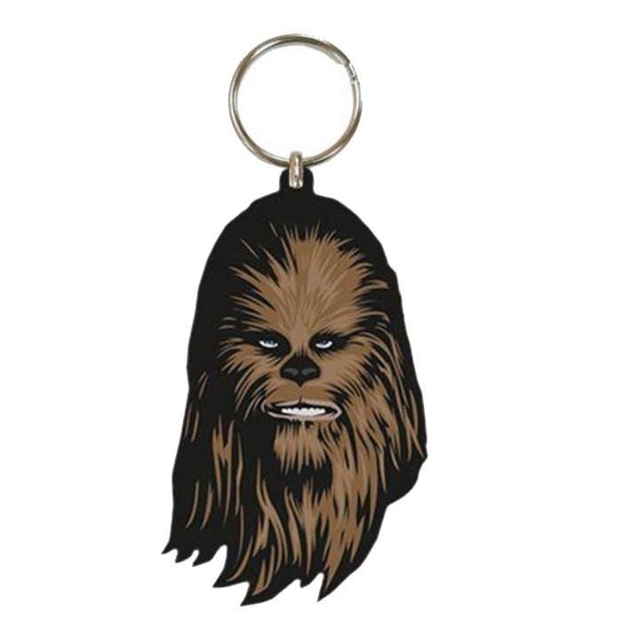 Levně Klíčenka gumová Star Wars - Chewbacca - EPEE