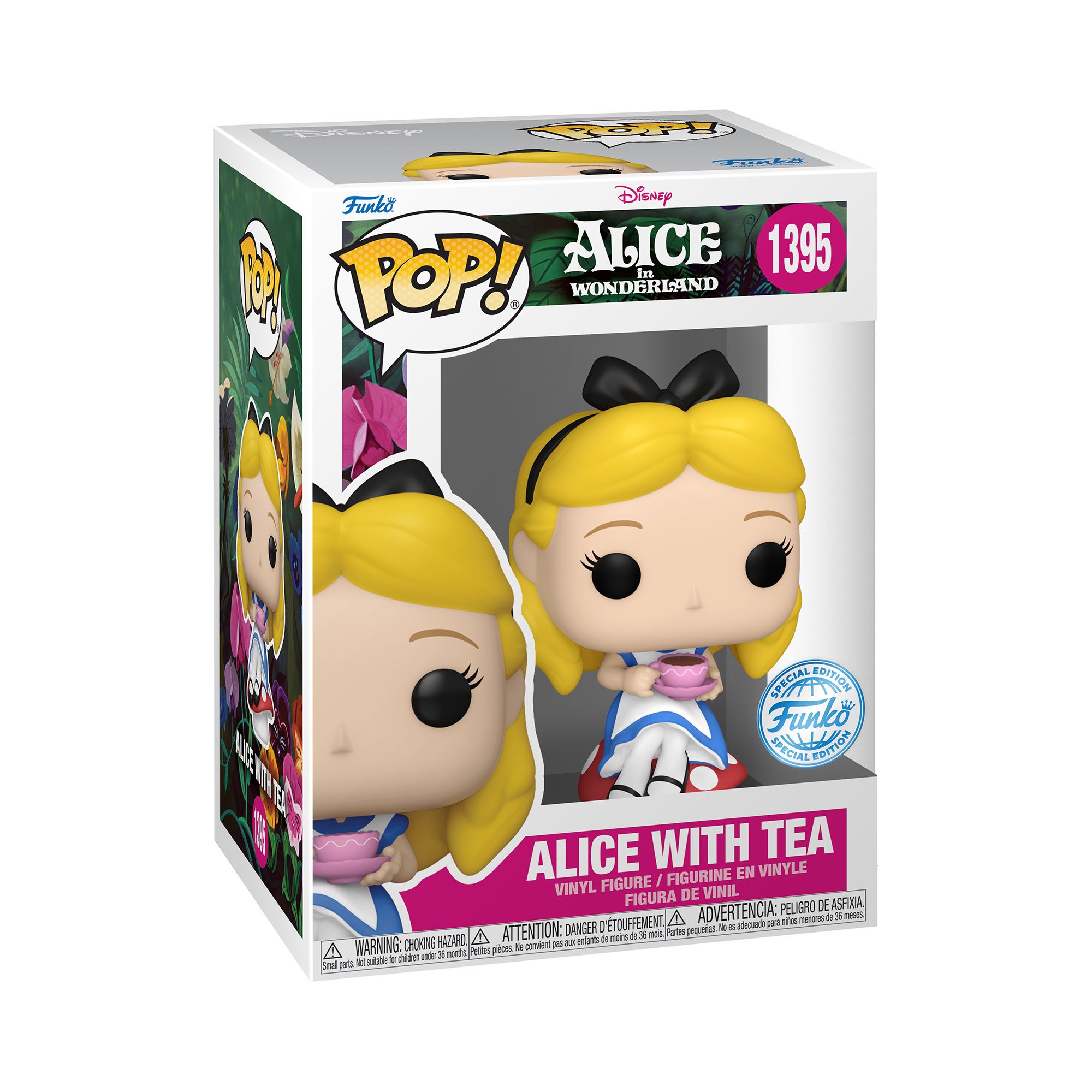 Levně Funko POP: Alice in Wonderland - Alice with Tea (exclusive special edition)