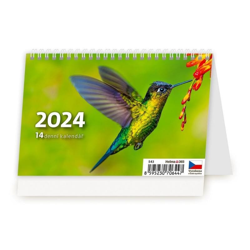 Levně Kalendář stolní 2024 - MINI 14denní kalendář