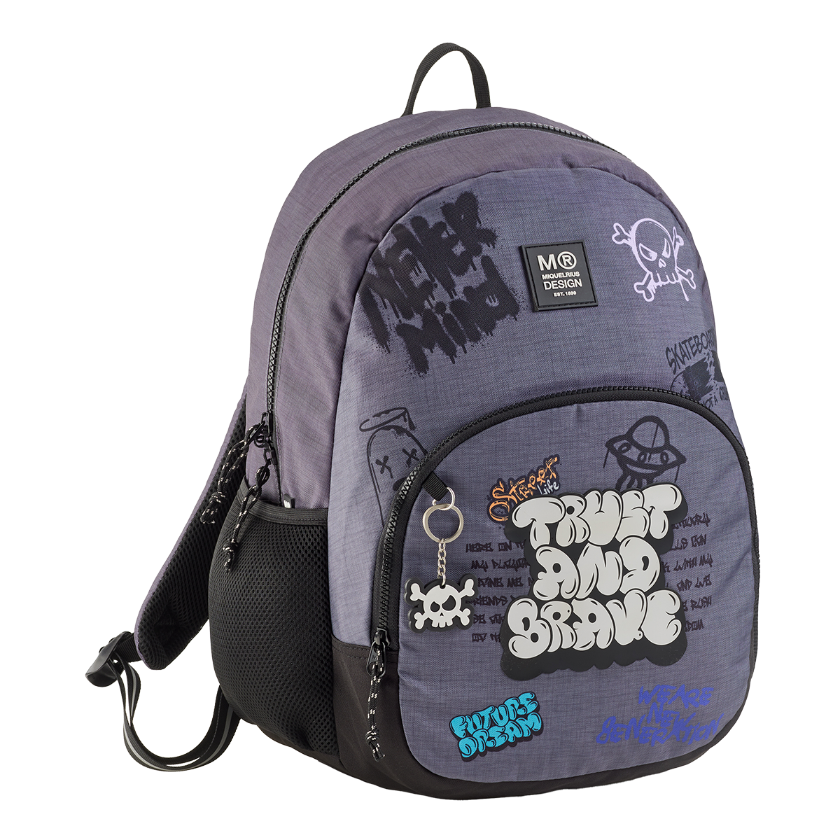 Product detail of Miquelrius batoh Graffitti, Double Roma, 24 l, rPET, 3 kapsy