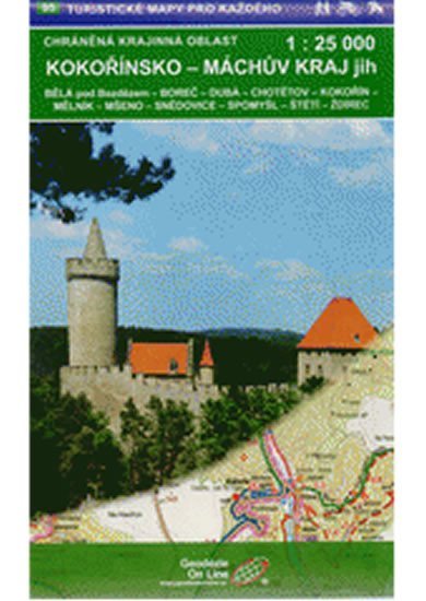 Levně Kokořínsko–Máchův kraj-jih 1:25T /95 Turistické mapy pro každého