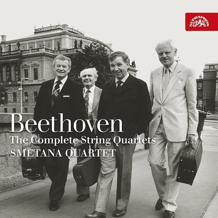 Levně Beethoven: Kompletní smyčcové kvarteta 7 CD - kvarteto Smetanovo