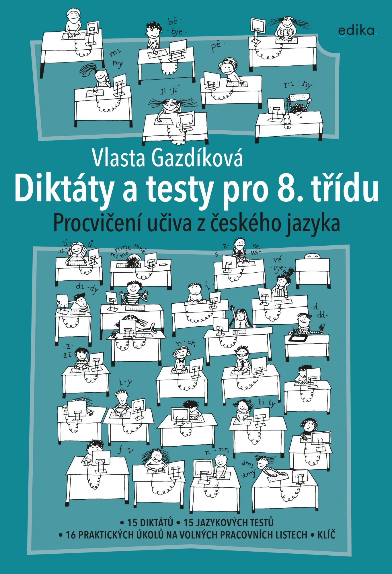 Diktáty a testy pro 8. třídu - Vlasta Gazdíková