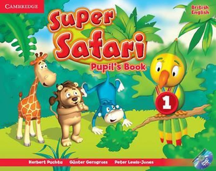 Levně Super Safari Level 1 Pupil´s Book with DVD-ROM - Herbert Puchta