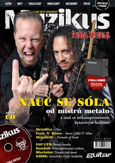 Levně Škola Metalu - Nauč se sólo od mistrů metalu a staň se nekompromisním kytarovým hrdinou + CD