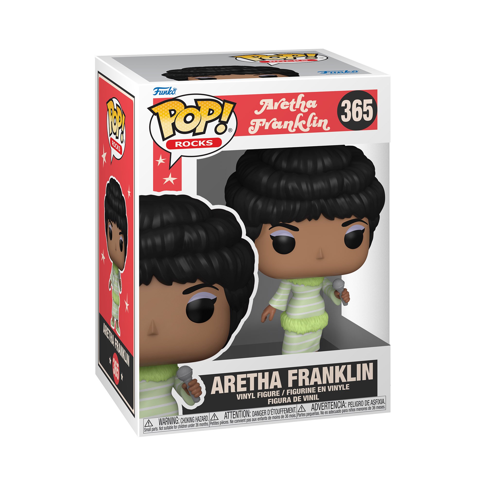 Levně Funko POP Rocks: Aretha Franklin(Green Dress)