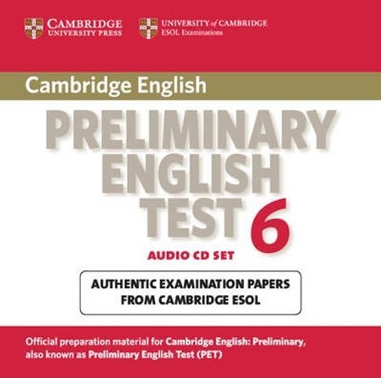 Cambridge Preliminary English Test 6 Audio CDs (2) - Cambridge ESOL