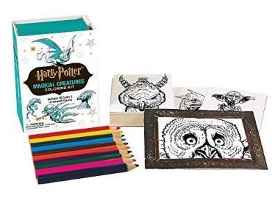 Levně Harry Potter Magical Creatures Coloring Kit - Press Running