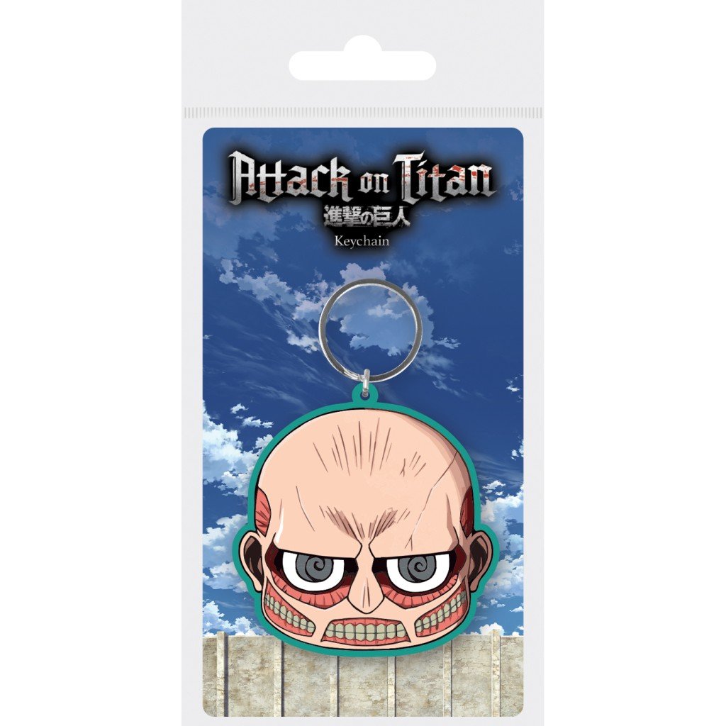 Levně Attack on Titan Klíčenka gumová - EPEE Merch - Pyramid