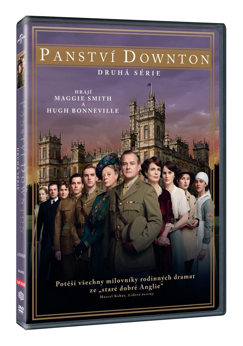 Levně Panství Downton 2. série (4DVD)