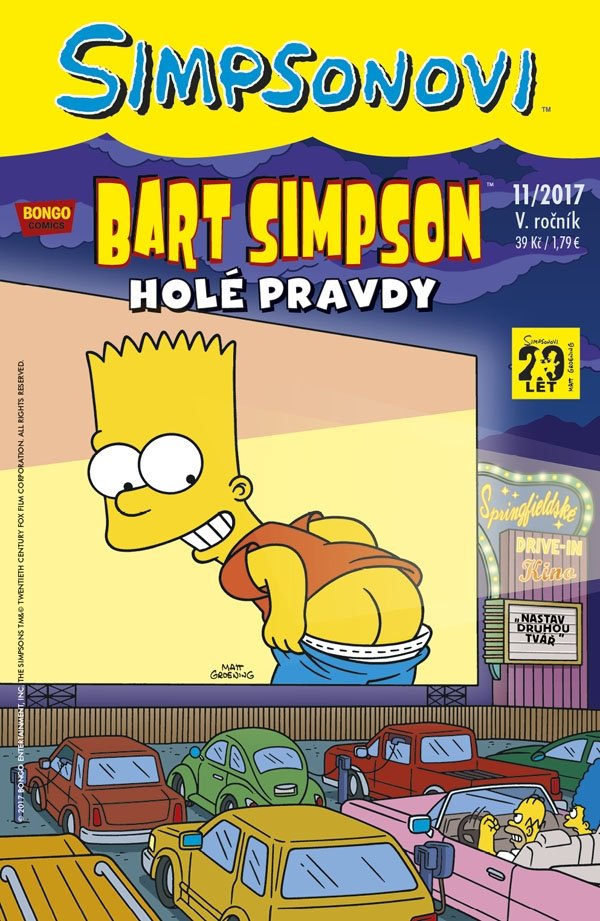 Levně Simpsonovi - Bart Simpson 11/2017 - Holé pravdy - Matthew Abram Groening