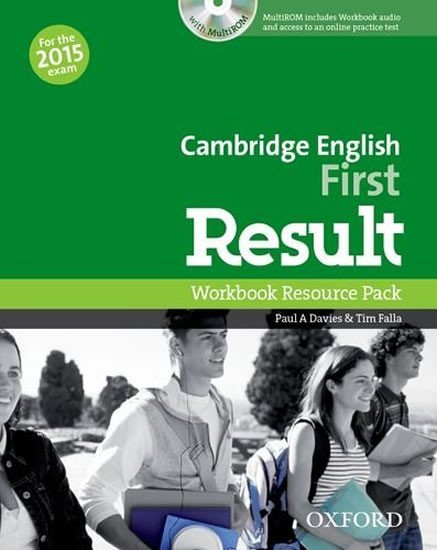 Levně Cambridge English First Result Workbook without Key with Audio CD - Paul Davies
