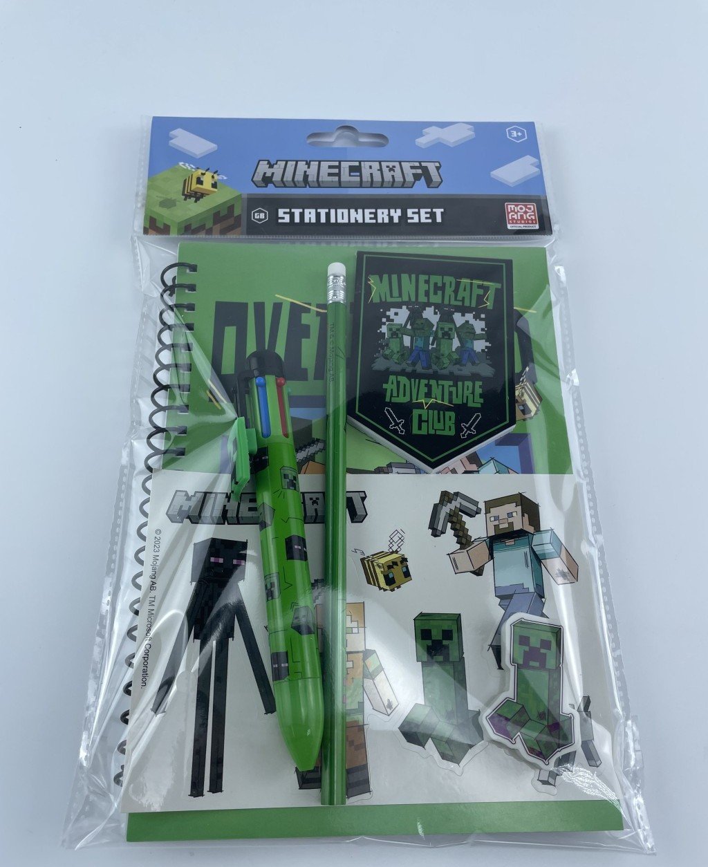 Levně Minecraft Školní set s barevným perem - EPEE Merch - Red Robin