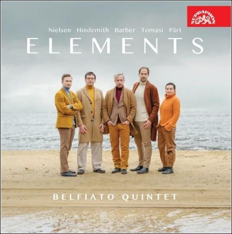 Levně Elements: Nielsen, Hindemith, Barber, Tomasi, Pärt - CD - Quintet Belfiato